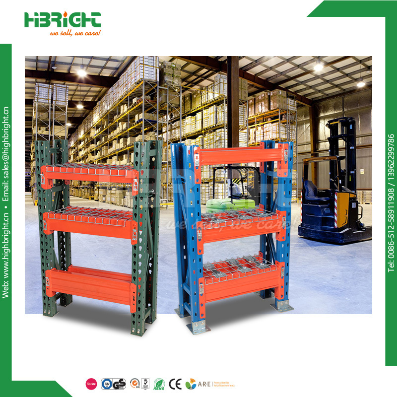 Heavy Duty Storage Warehouse Tear Drop Selective Pallet Rack