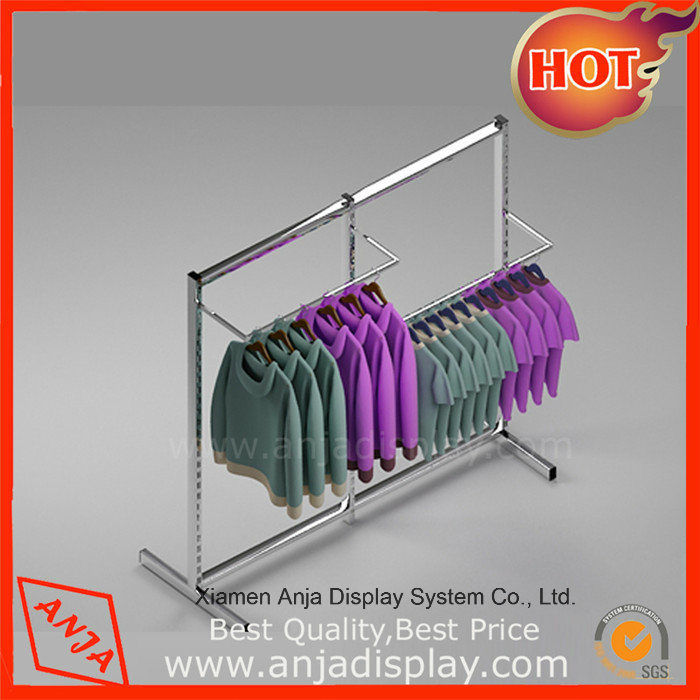 Stainless Steel Clothes Rack Garment Display Rack