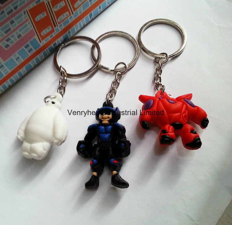 Fashion PVC Keychain