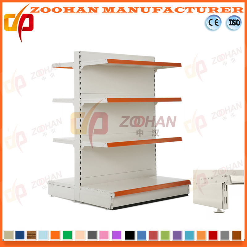 New Customized Steel Double Side Supermarket Display Shelf (Zhs502)