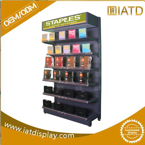 Pop up Metal Steel Wholesale Floor Exhibition Book Retail Shop Retail Display Stand Rack