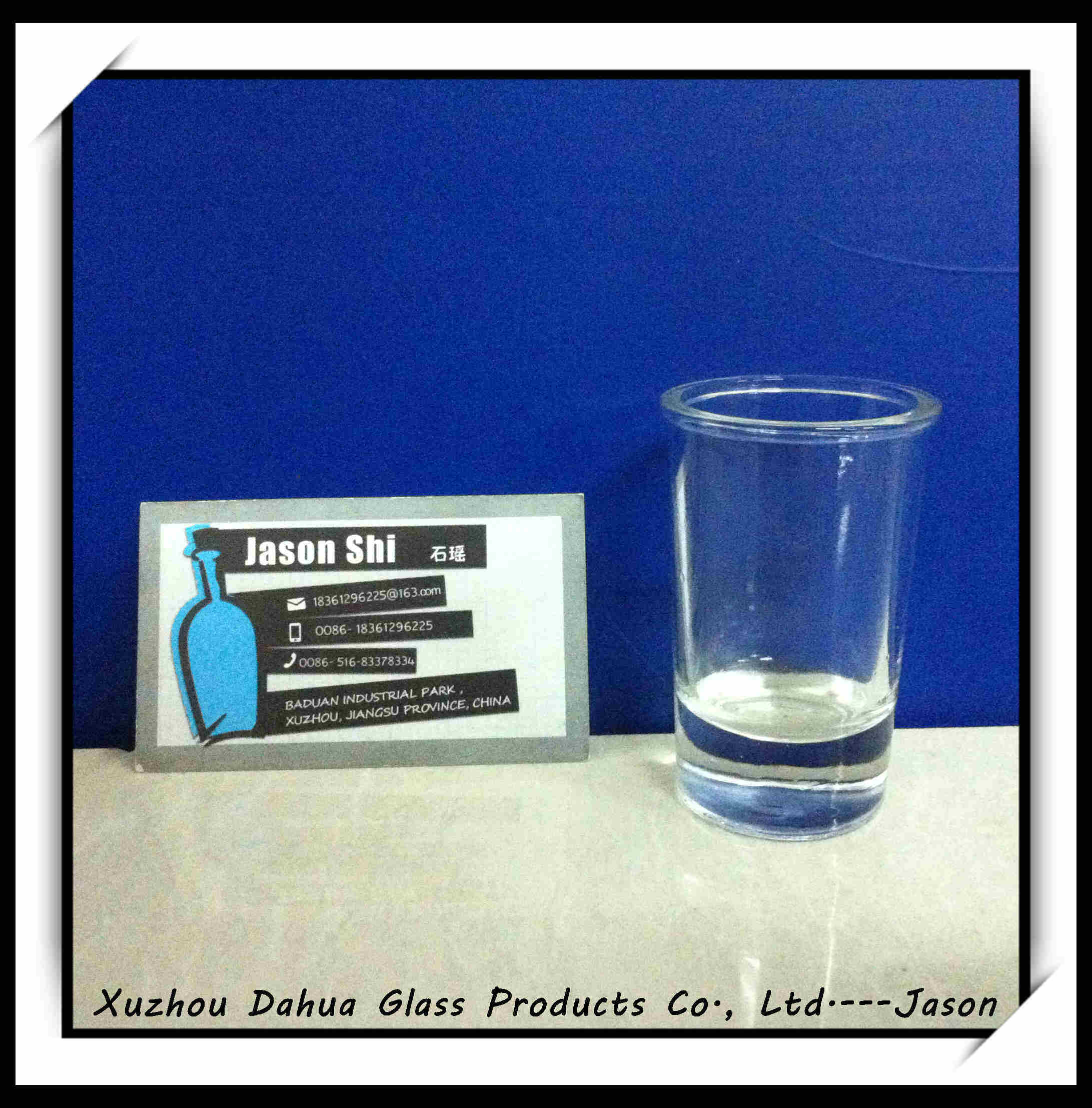 50ml Small Round Glass Cup for Sale