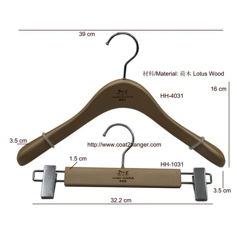 Cute Wooden Clothes Hanger