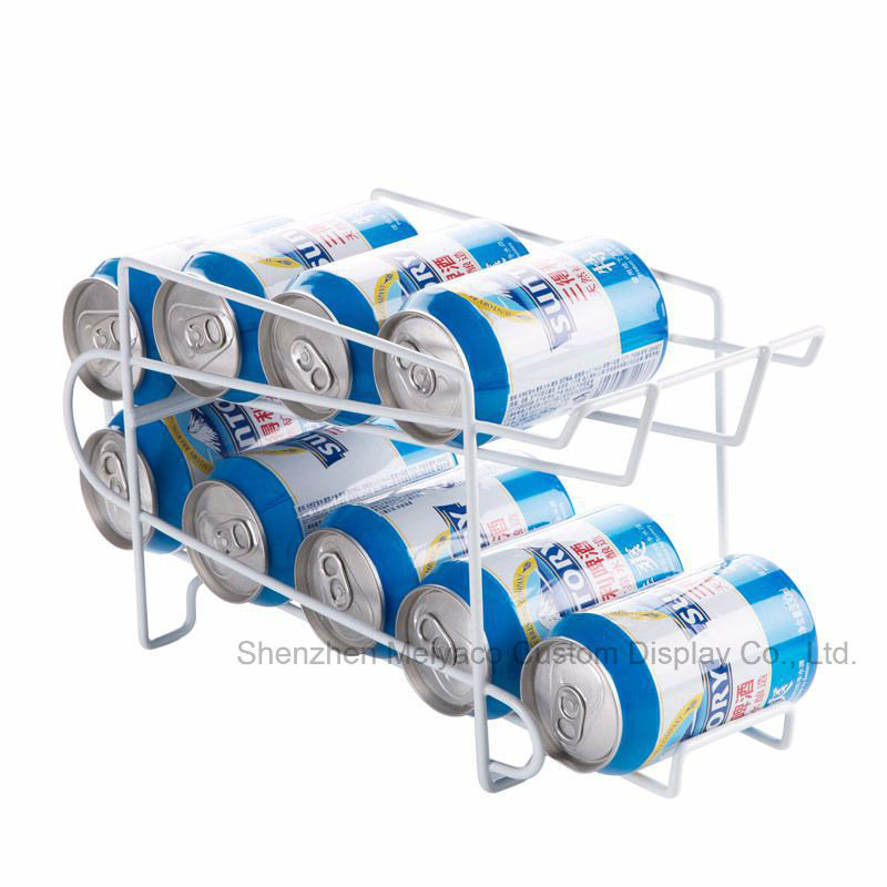 Countertop Canned Drinks Cola Beer Display Stand Refrigerator Drinks Racks