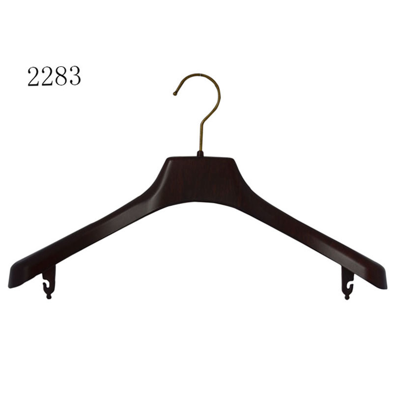 China Black Plastic Mens Suits Clothes Coat Hanger