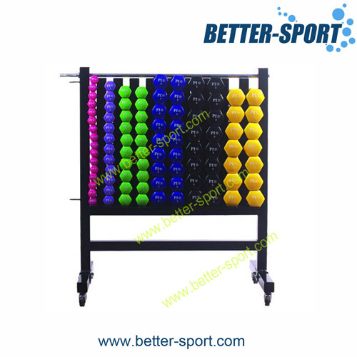 10 Columns Dumbbell Rack, Dumbbell Weights Rack