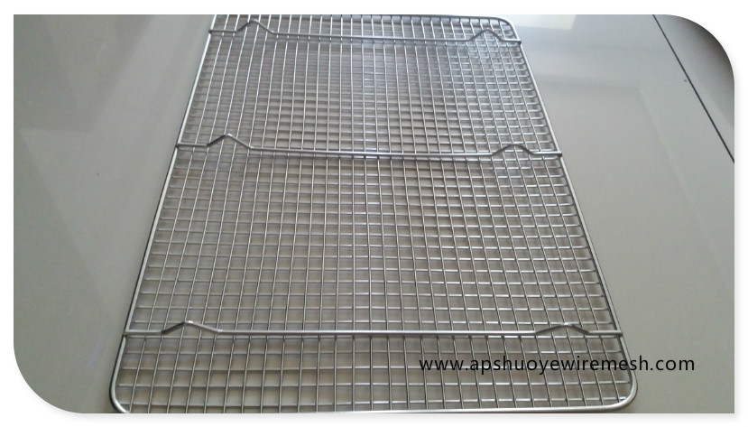 Chrome Steel Mesh Cooling Rack for Cookies