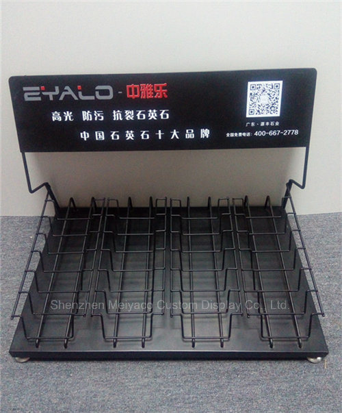 Store Metal Merchandising Ceramic Tile Display Rack