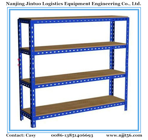 Slotted Angle Shelving for Warehouse Storage System