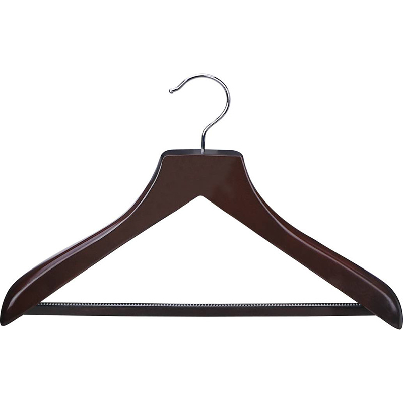 Curved Design Hotel Room Sliver Hook Skirt Hanger