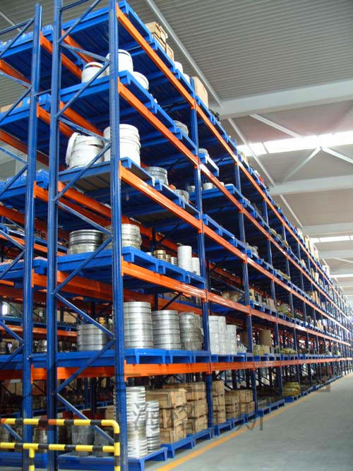 Warerhouse Pallet Rack with Galvanized Wire Decking