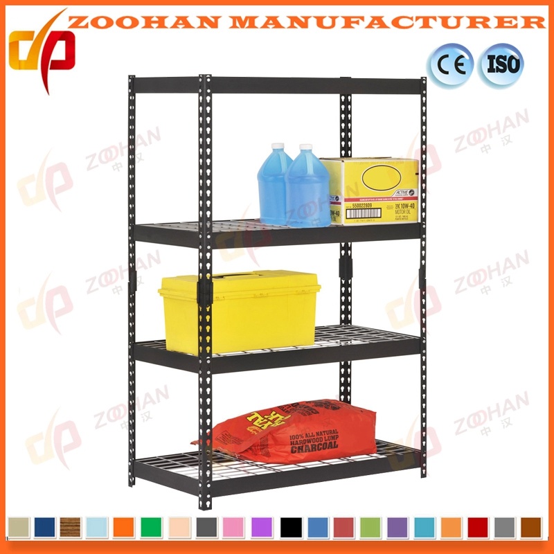 Steel Four Shelves Heavy Duty Shelving Unit Storage Racking (Zhr209)