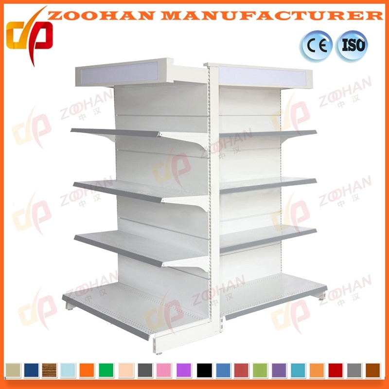 Supermarket Shelving End Cap Sturdy Display Unit Racks Shelves (Zhs318)