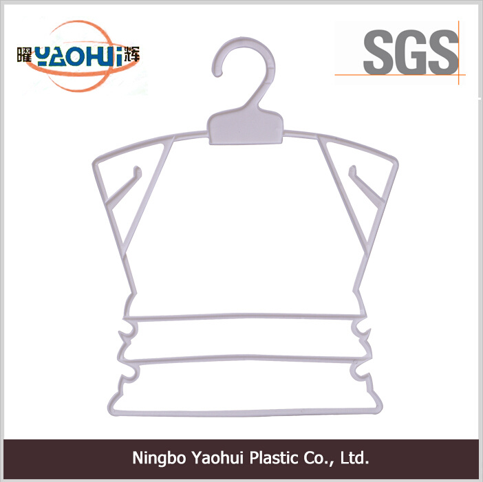 Natural Color Plastic Combination Hanger