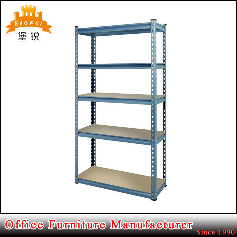 Factory Warehouse Use Durable Strong Iron Light Duty Goods Shelf