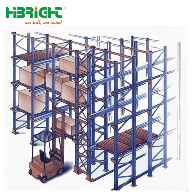 Warehouse Pallet Rack Push Back Rack