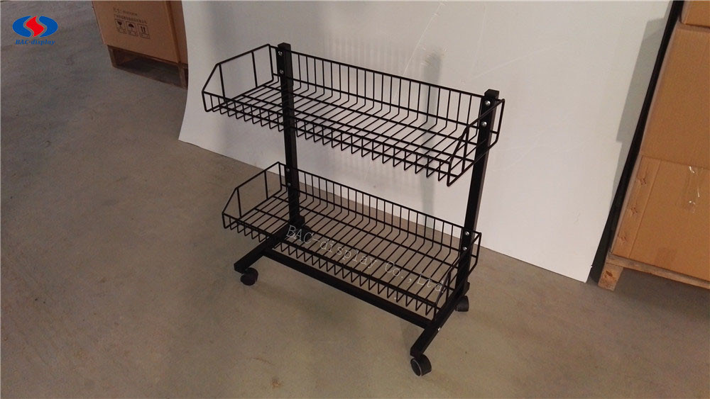 Display Stand Rack, Metal Rack, Supermarket Shelves