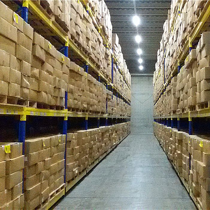 Warehouse Movable Pallet Rack for Forklift Truck