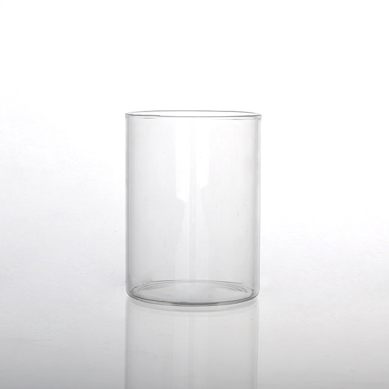 Borosilicate Cylinder Glass Candle Holder