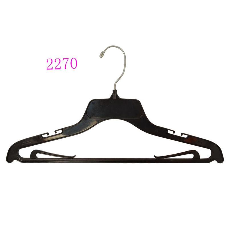 Wholesale Cheapest Anti-Slip Plastic Shirt Hanger