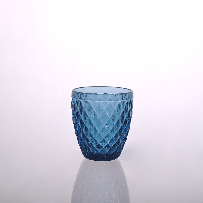 Colored Diamond Votive Candle Holder