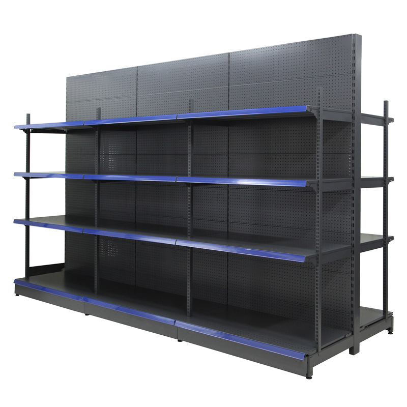 Gondola Perforated Supermarket Shelf