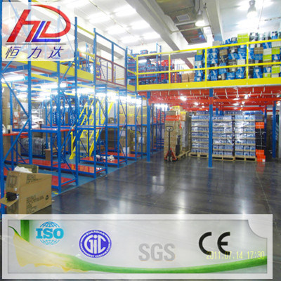 Steel Mezzanine Storage Shelf with SGS Approved