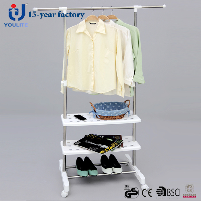 0318 Single-Pole Telescopic Clothes Hanger