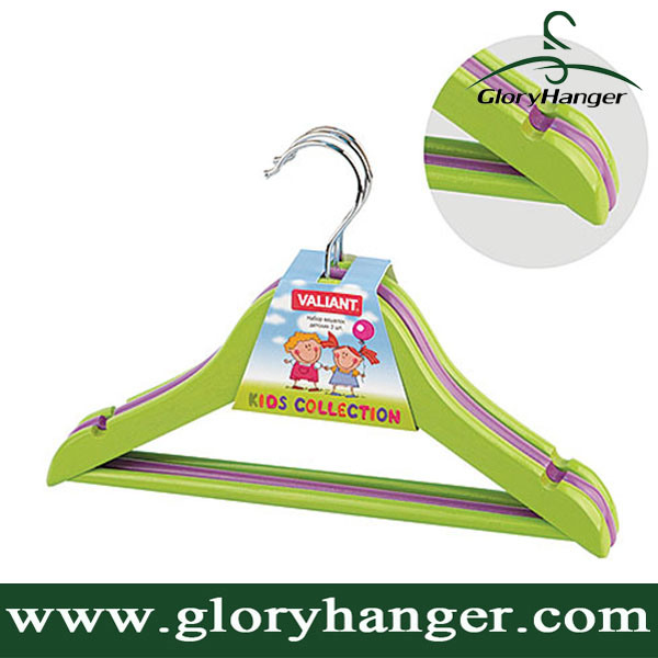 2016 Kids Collection Wooden Hanger for Children's Clothes