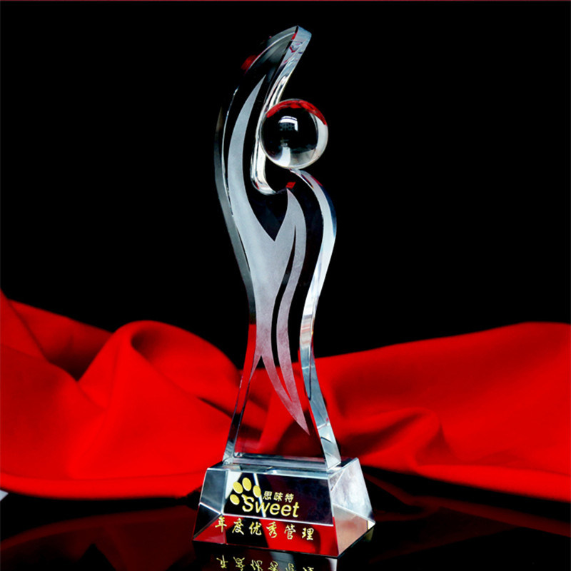 Wholesale Crystal Glass Ball Trophy &Award Gift