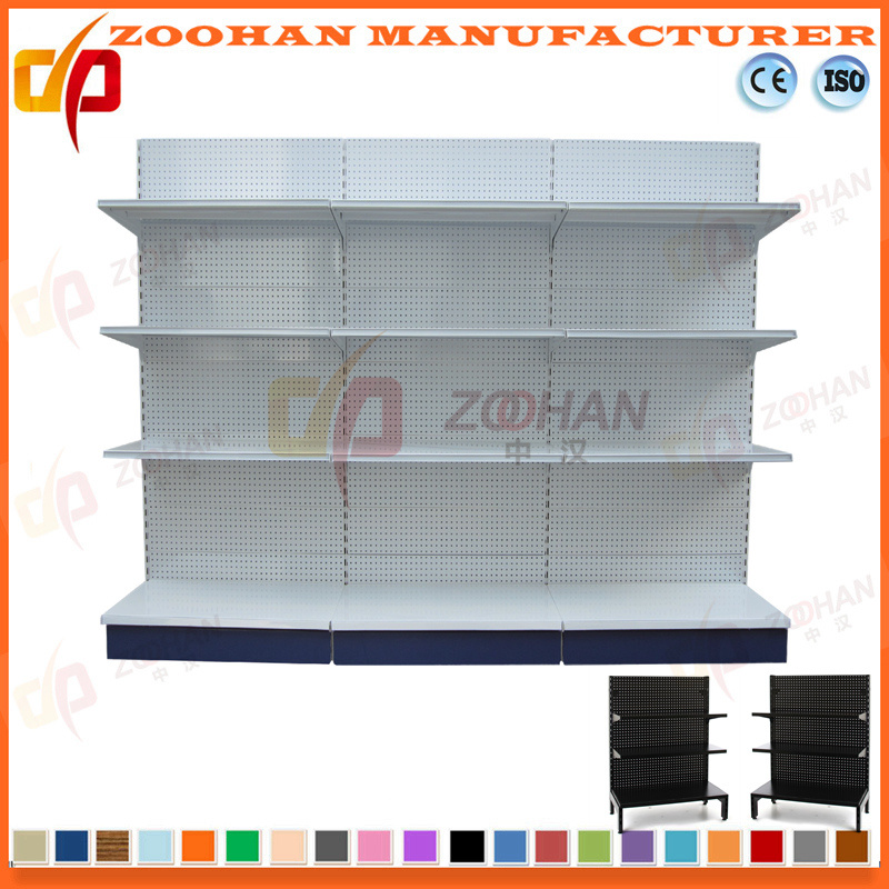 Hypemarket Single Side Retail Perforated Back Wall Display Shelves (Zhs546)