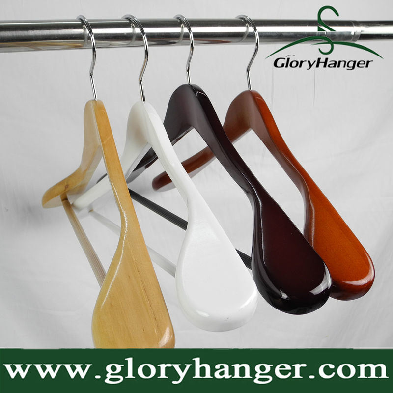 Suit Clothes Wood Hanger for Woman