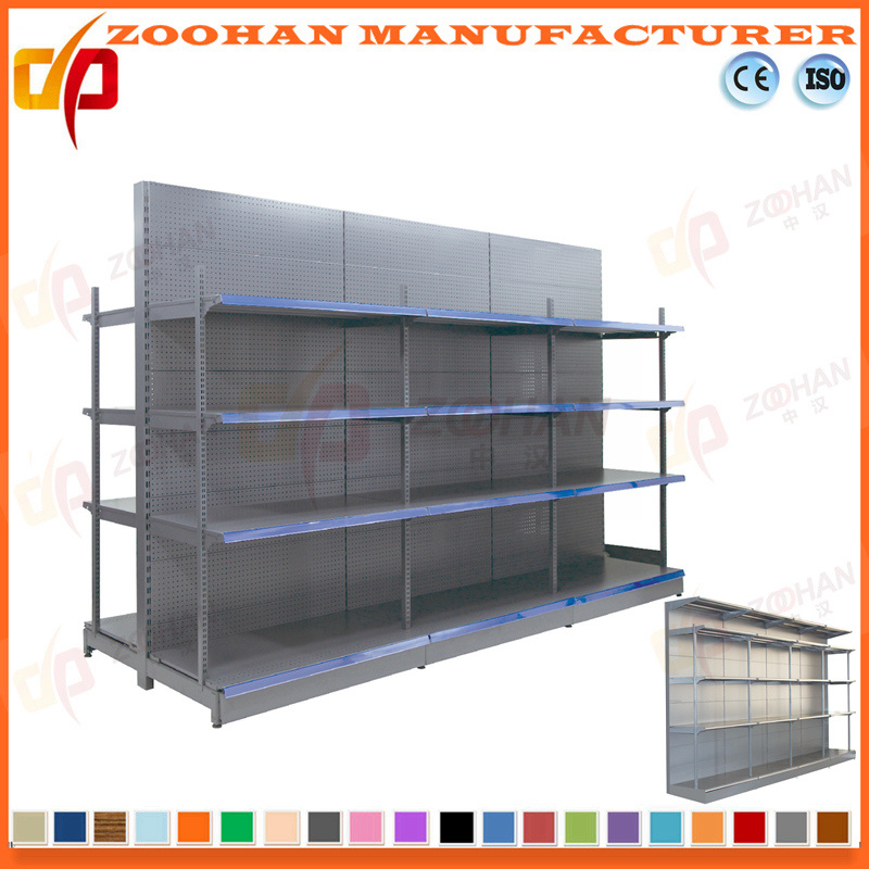 Manufactured Customized Supermarket Heavy Duty Display Shelf (Zhs216)