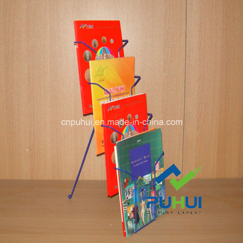 Counter Top Metal Wire Brochure Holder (PHC323)