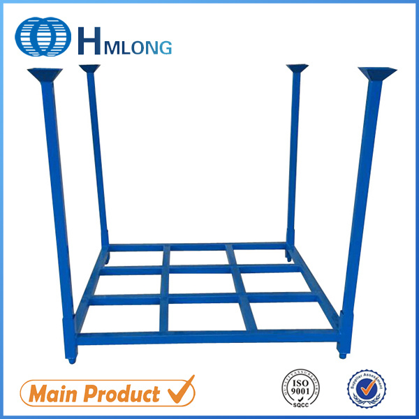 Powder Coating Steel Stacking Warehouse Tire Rack