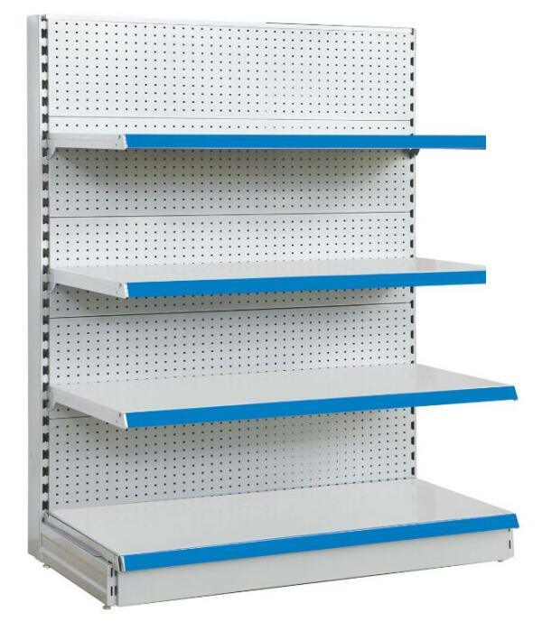 Single-Side Pegboard Supermarket Shelf