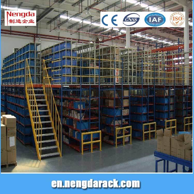 Metal Shelves Mezzanine Rack for Warehouse Storage