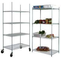 Adjustable NSF Commercial Heavy Duty Supermarket Display Rack (HD245472A4C)