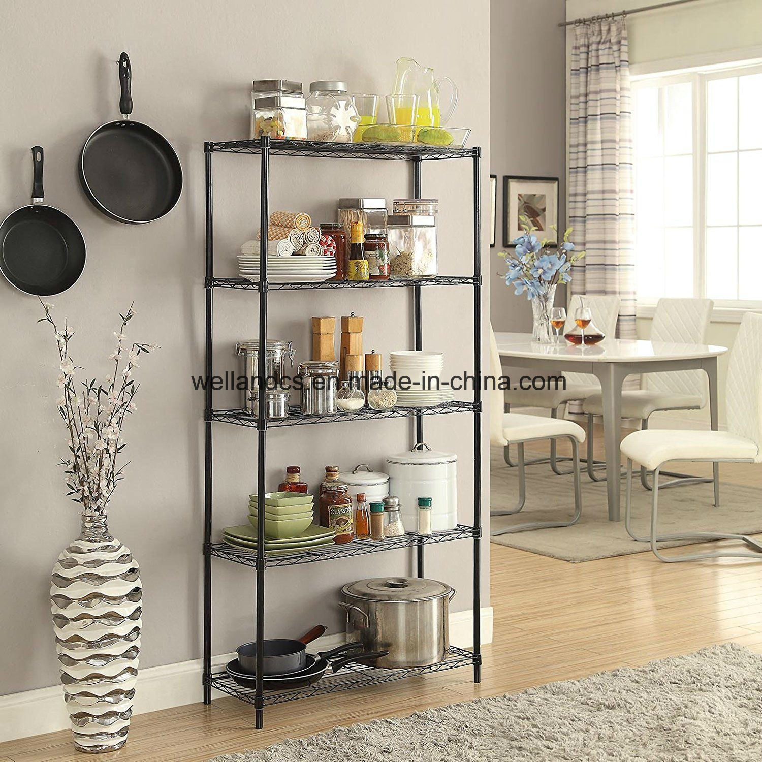 5 Shelf Wire Shelving Racks