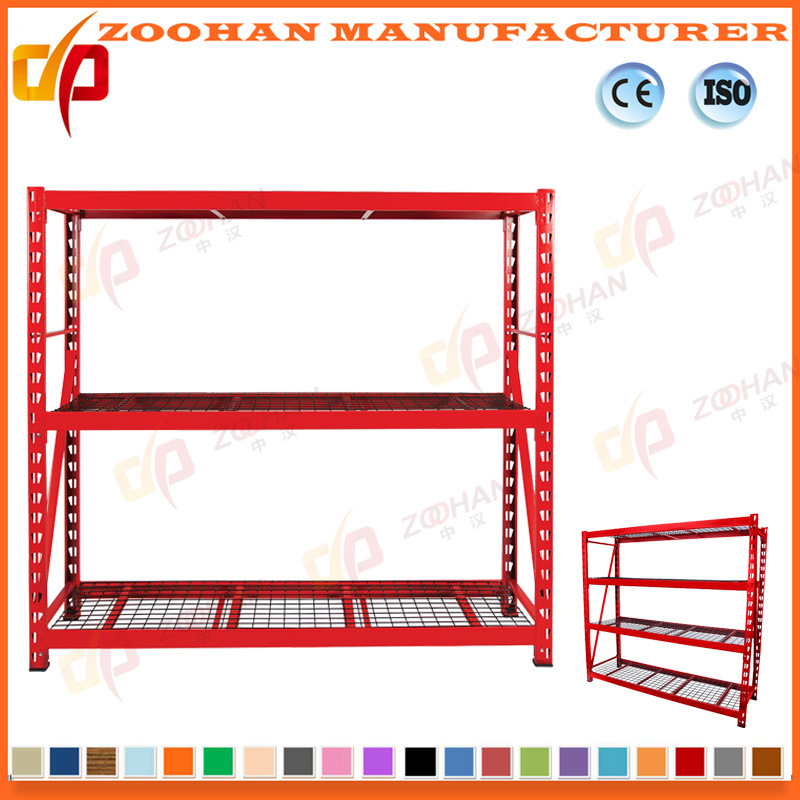 Popular Metal Heavy Duty Warehouse Shelf Storage Rack (ZHr366)