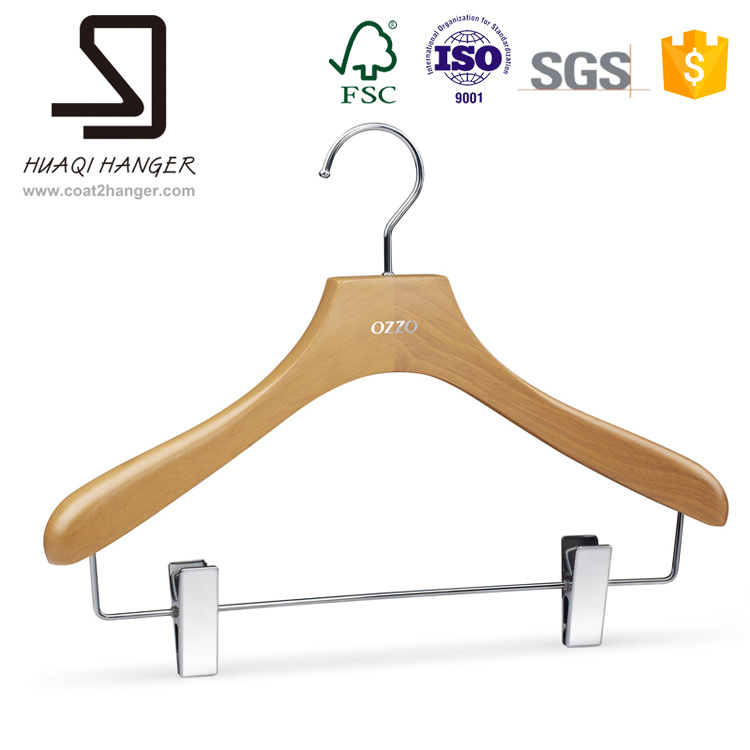 Wholesale Cheap Wooden Hangers, Clothes Hanger for Pants