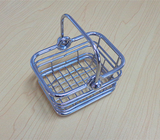 Little Size Metal Hand Holding Basket