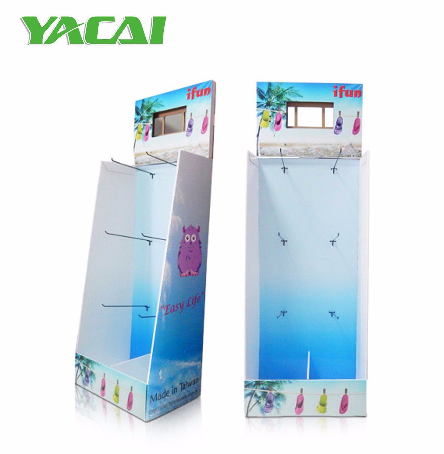 Point of Purchase Display, Promotional Cardboard Display for Shoes