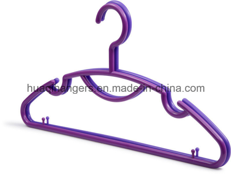 Eisho Four Clolr Plastic Trouser Hangers