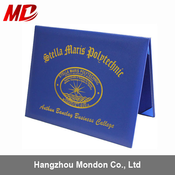 Classic Customized Certificate Folders or Holders