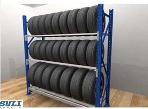 Auto 4s Shop Parts Multi-Tier Tyre Shelving for Storage