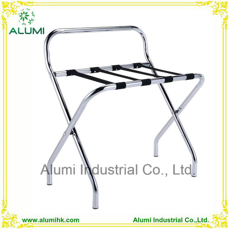 with Backrest Folding Luggage Racks for Bedrooms