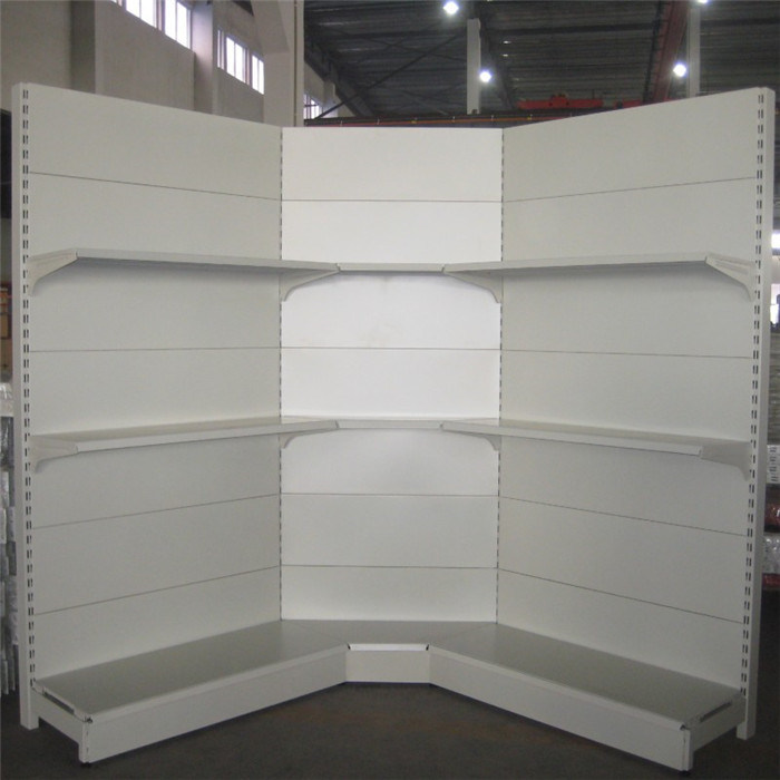 New Supermarket Inner Corner Wall Shelf From China Supplier