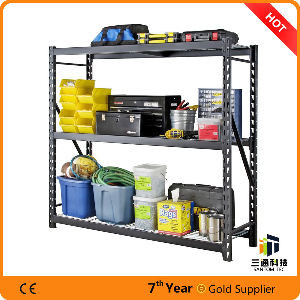 3 Layers Heavy Duty Metal Rack, Steel Storage Shelf