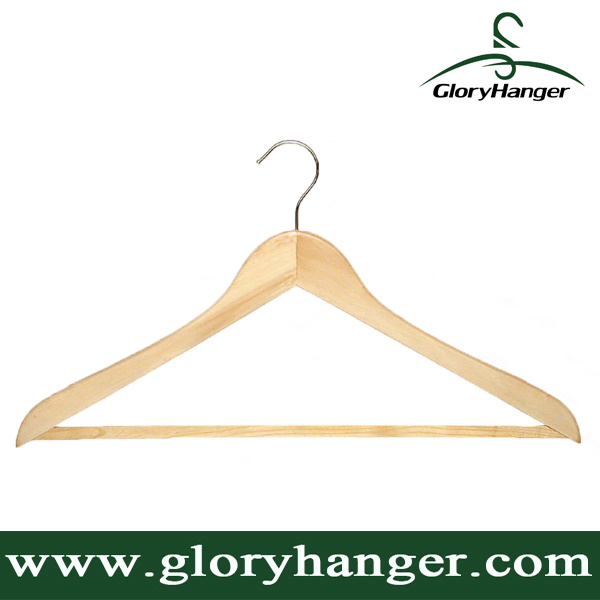 Natural Wood Suit Hangers (GLW600)